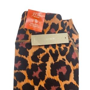 J. Crew Weekend High-Rise 7/8 Leggings in Leopard Size XS